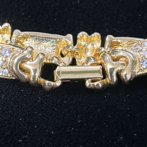 #14 Vintage Joan Rivers Bracelet w Round Cubic Zirconia, 7", Signed Never Worn - Picture 8 of 10